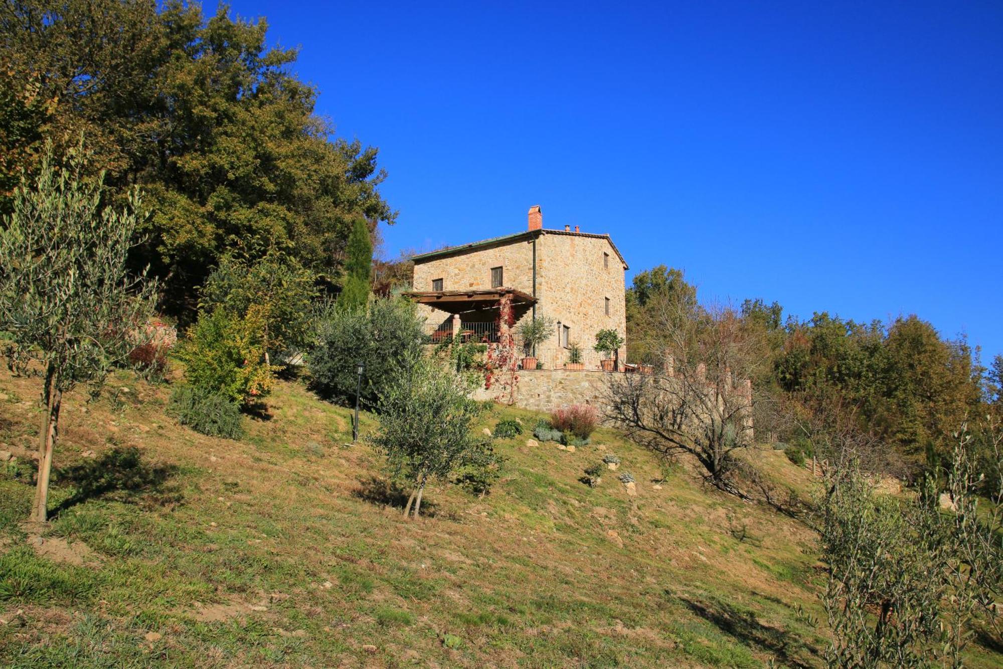 Podere Piandicava Castelnuovo di Val di Cecina Exteriér fotografie